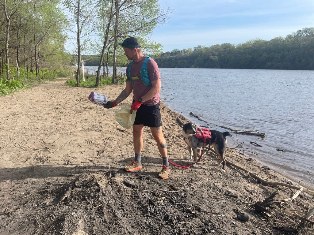 🗑 Plogging the river gorge with Andy Lambert