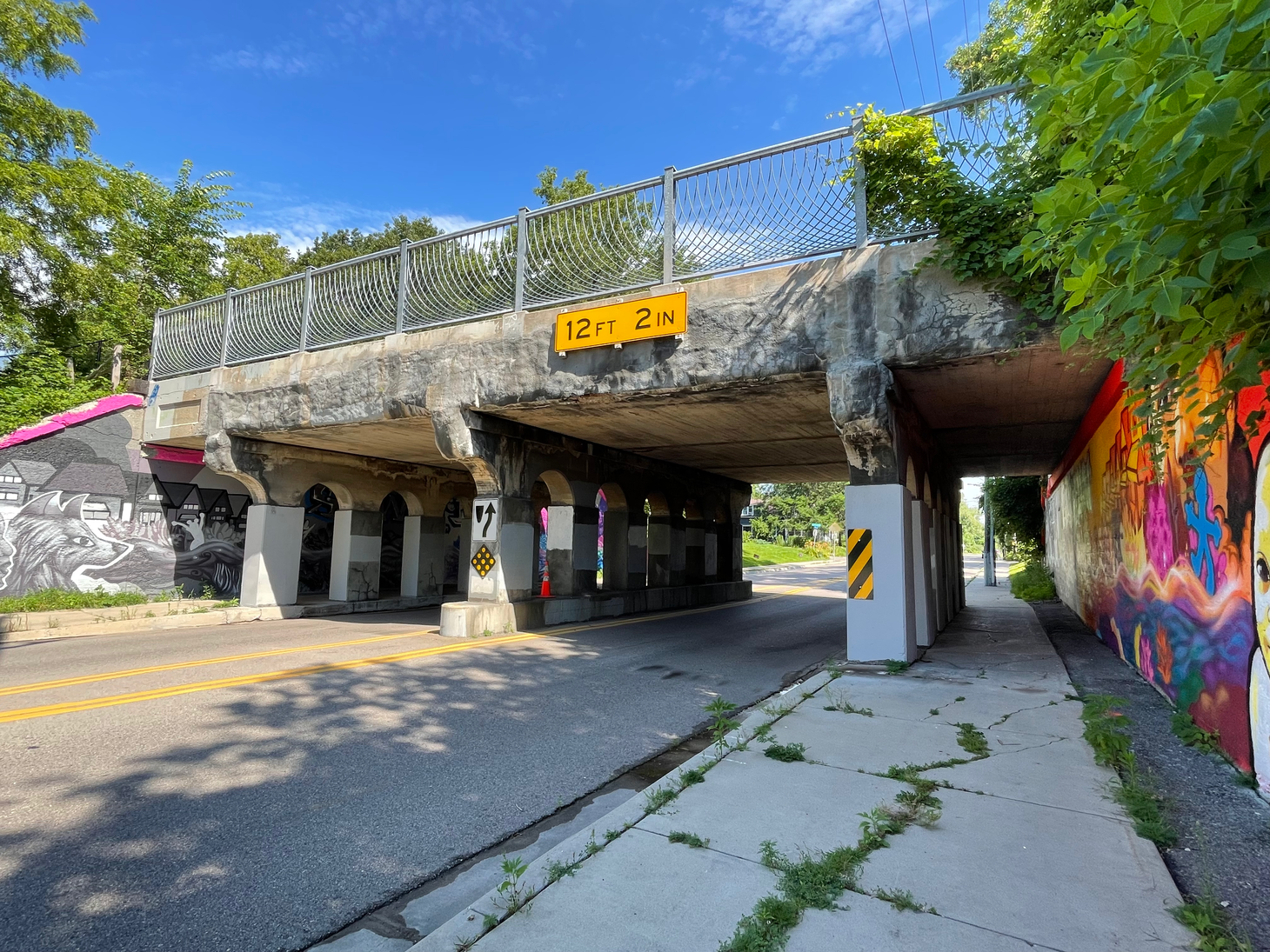 🎨 Weekend paint-a-thon will complete transformation of 36th Ave Bridge